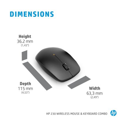 HP 230 Wireless Mouse and Keyboard Combo - Image 13
