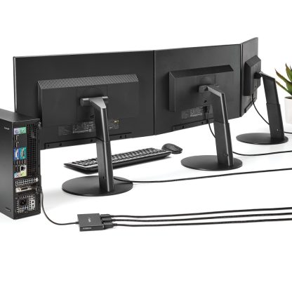 StarTech.com 3-Port Multi Monitor Adapter - Mini DisplayPort to HDMI MST Hub - Triple 1080p or Dual 4K 30Hz - Video Splitter fo - Image 5