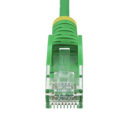 StarTech.com 10m Green Slim CAT6 Ethernet Cable, Snagless, 100W PoE, UTP, LSZH, 28AWG Pure Bare Copper Wire, Slim RJ45 Network P - Image 4
