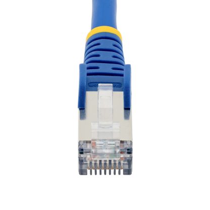 StarTech.com 3m CAT6a Ethernet Cable - Blue - Low Smoke Zero Halogen (LSZH) - 10GbE 500MHz 100W PoE++ Snagless RJ-45 w/Strain R - Image 4