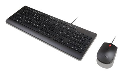 Lenovo 4X31R64400 keyboard Mouse included Universal USB US English Black - Image 3