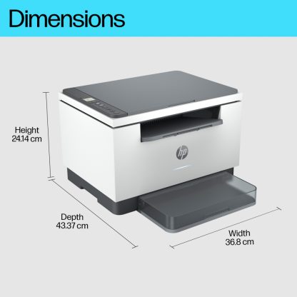 HP LaserJet M234dw Wireless Multifunction Black and white Printer, Copier, Scanner; Duplex - Image 10