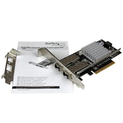 StarTech.com 2-Port 10G Fiber Network Card with Open SFP+ - PCIe, Intel Chip - Image 5
