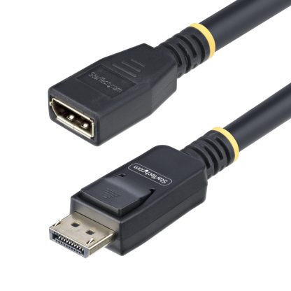 StarTech.com 10ft (3m) DisplayPort 1.4 Extension Cable, DP 1.4 Port Saver Cable, 8K 60Hz, DP Male to Female Extension Adapter C - Image 8