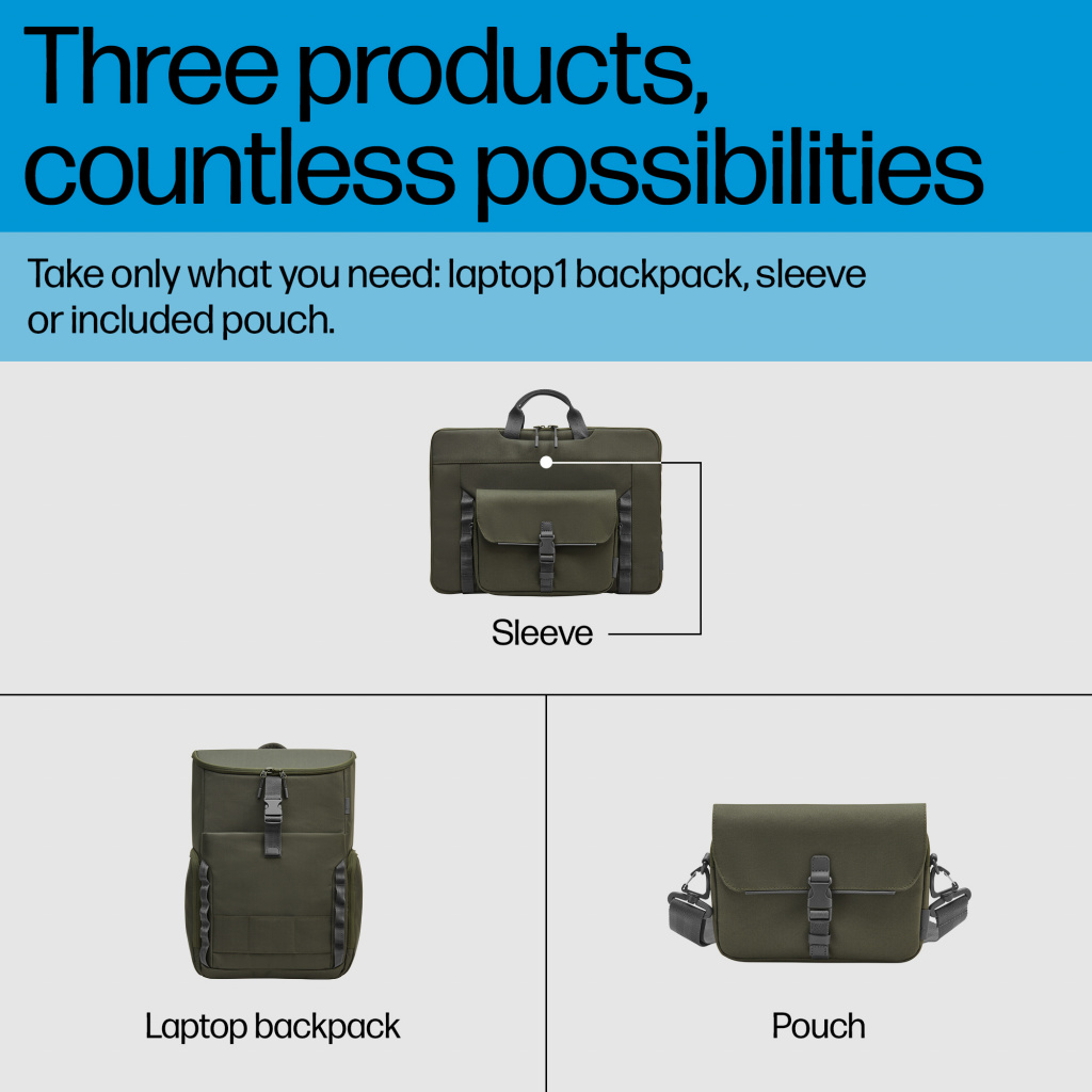 HP 15.6-inch Modular Laptop Backpack - Image 14