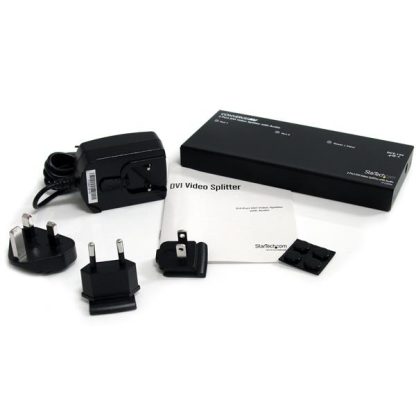 StarTech.com 2 Port DVI Video Splitter with Audio - Image 4