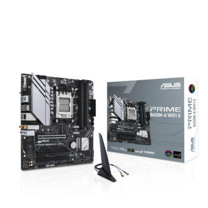 ASUS PRIME B650EM-A WIFI//SOCKET AM5,B650,USB10G,WIFI6,AURA,MOTHERBOARD