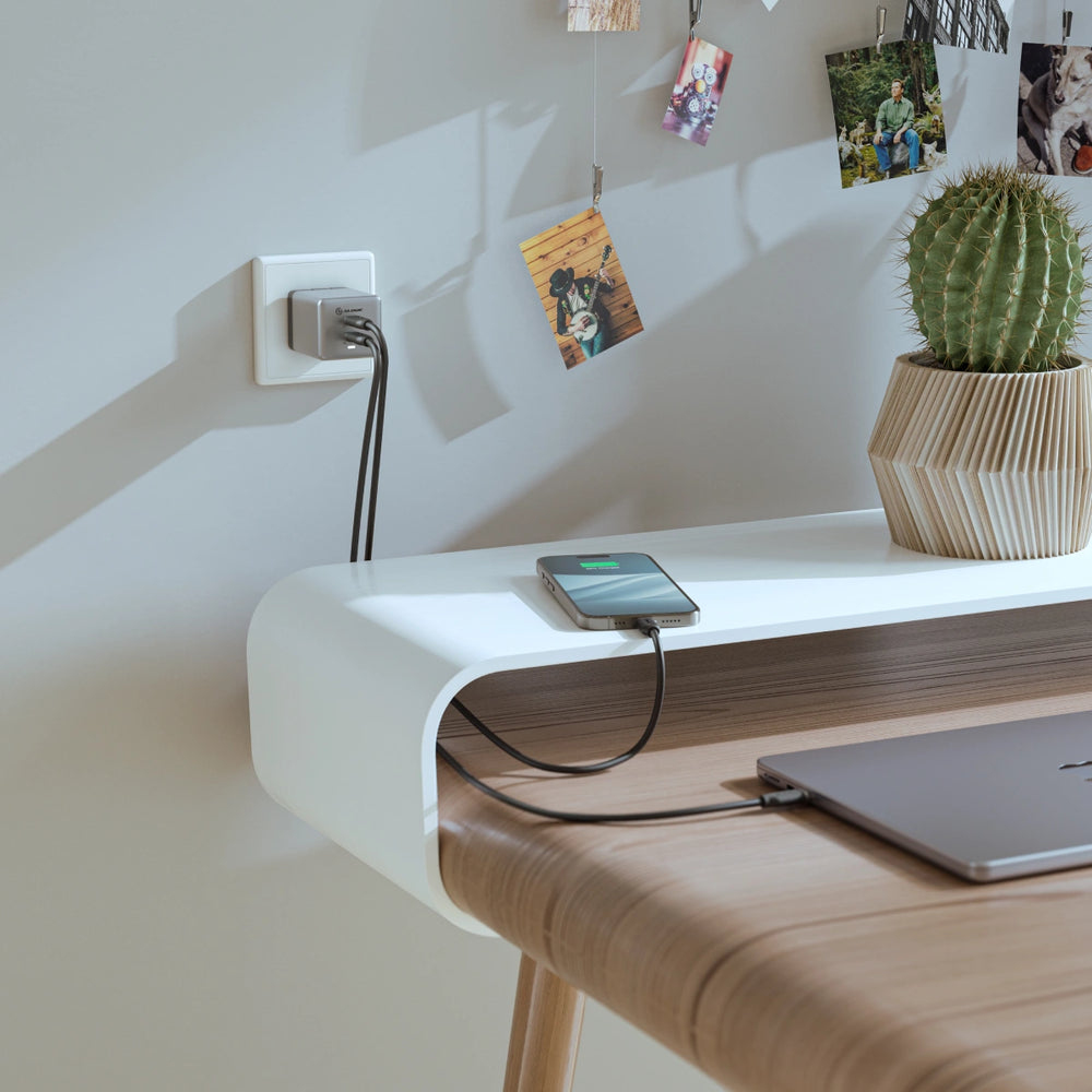 ALOGIC Rapid Power 70W Cube GaN Charger - Dual USB-C - Image 5