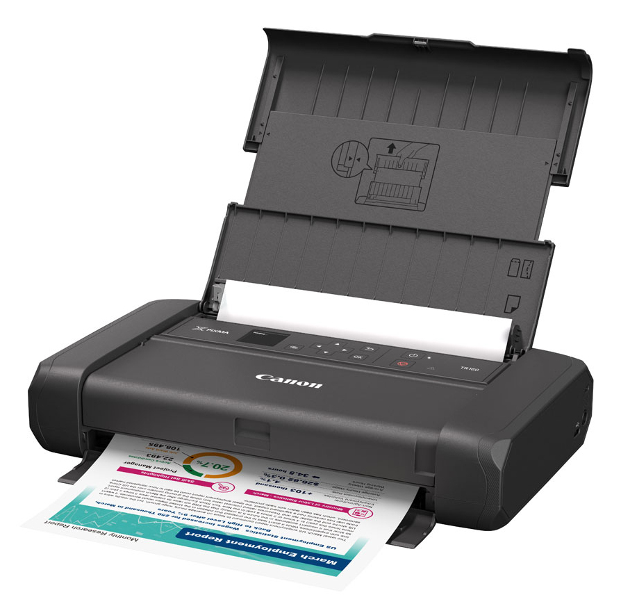 Canon PIXMA TR160 photo printer Inkjet 4800 x 1200 DPI 8" x 10" (20x25 cm) Wi-Fi - Image 4