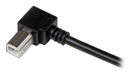 StarTech.com 2m USB 2.0 A to Right Angle B Cable - M/M - Image 4
