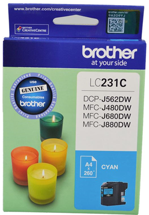 Brother LC231C ink cartridge 1 pc(s) Original Cyan - Image 2