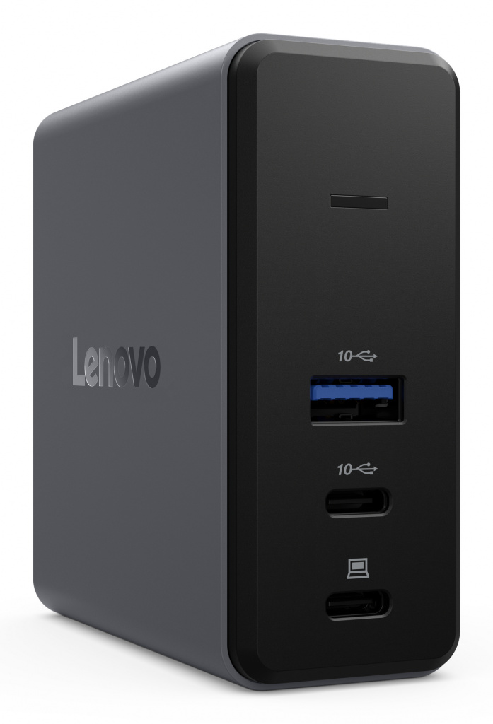Lenovo X9 Charging GaN Dock Wired USB 3.2 Gen 2 (3.1 Gen 2) Type-C Grey - Image 2