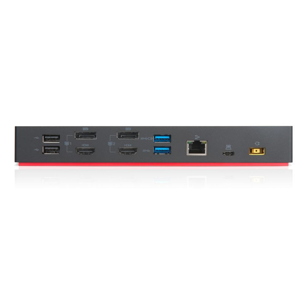 Lenovo ThinkPad Hybrid USB-C with USB-A Dock Wired USB 3.2 Gen 2 (3.1 Gen 2) Type-C Black - Image 3