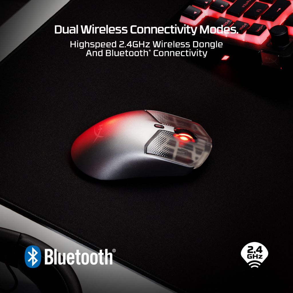 HyperX Pulsefire Haste 2 S Navy Wireless Gaming Mouse - Image 2