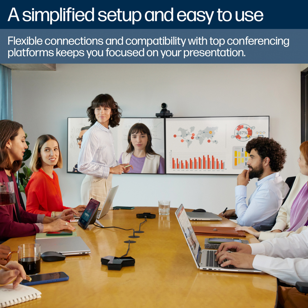 Poly Studio E60 Smart Camera 4K MPTZ with 12x Optical Zoom - Image 9