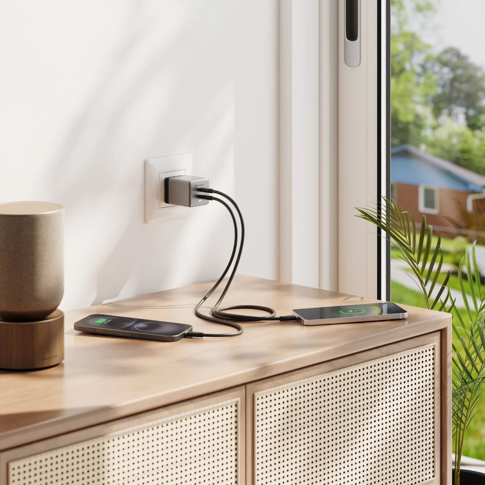 ALOGIC Rapid Power 70W Cube GaN Charger - Dual USB-C - Image 3