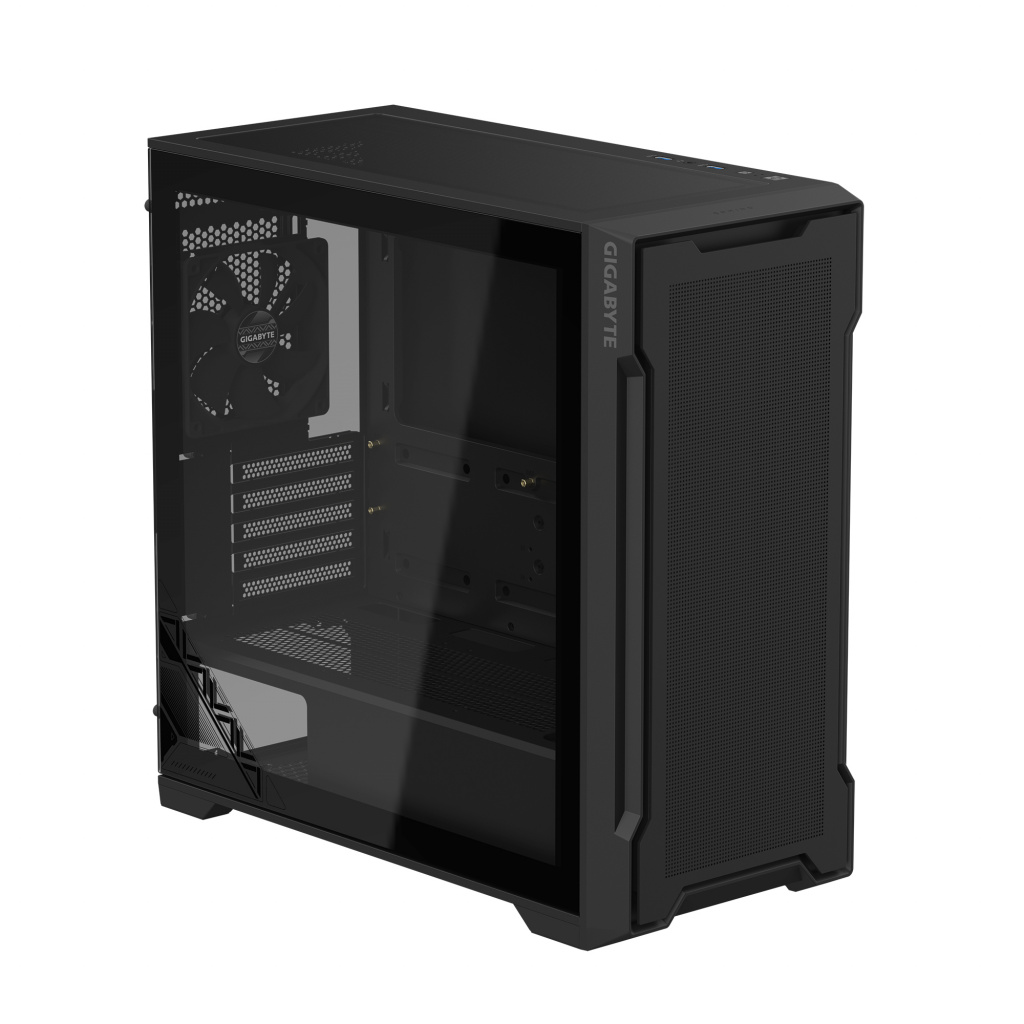 GIGABYTE C102 GLASS Midi Tower Black - Image 2
