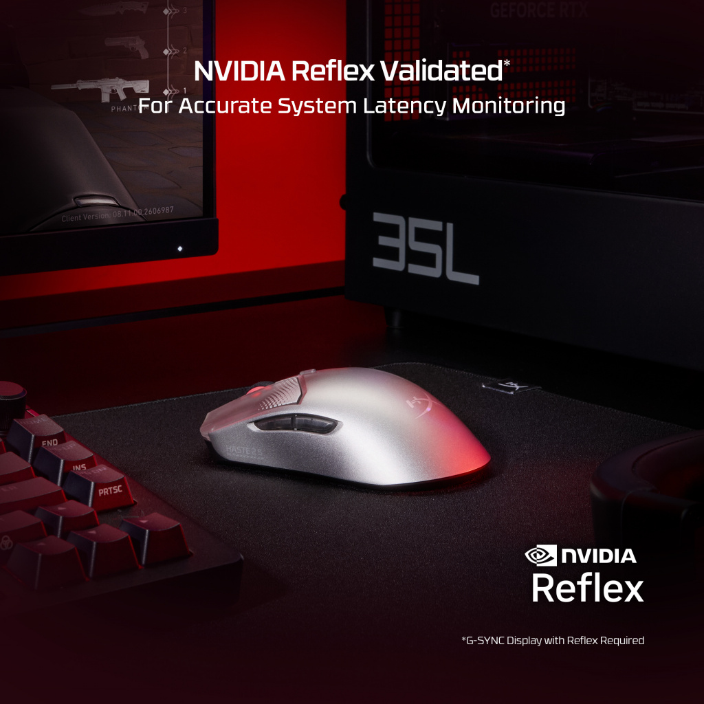 HyperX Pulsefire Haste 2 S Navy Wireless Gaming Mouse - Image 9