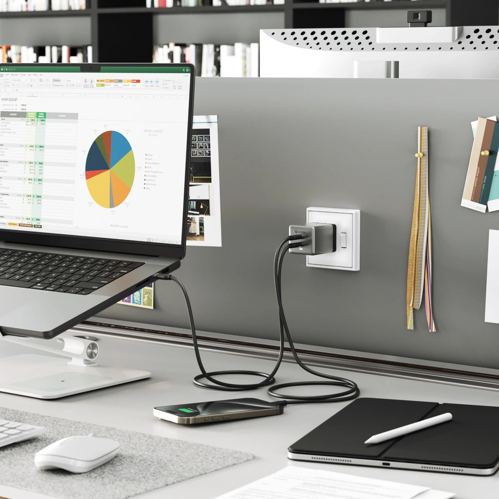 ALOGIC Rapid Power 70W Cube GaN Charger - Dual USB-C - Image 4