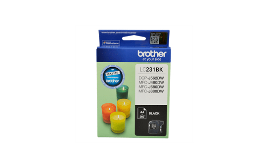 Brother LC231BK ink cartridge 1 pc(s) Original Black