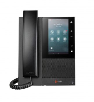 Poly CCX 505 Business Media Phone with Open SIP and PoE-enabled