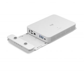 LOGITECH TAP PC MOUNT W/CABLE RETENTION. SUITABLE FOR LOGITECH ROOM MATE, INTEL NUC PC