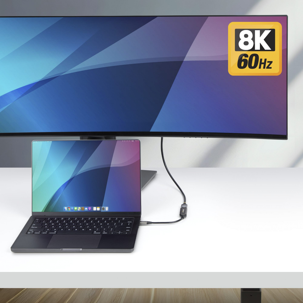 StarTech.com 112B-USBC-HDMI21 video cable adapter 0.2 m USB Type-C HDMI Type A (Standard) Grey - Image 5