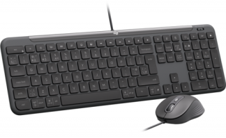 Logitech MK620 Signature Slim USB-C Wired Combo for Business