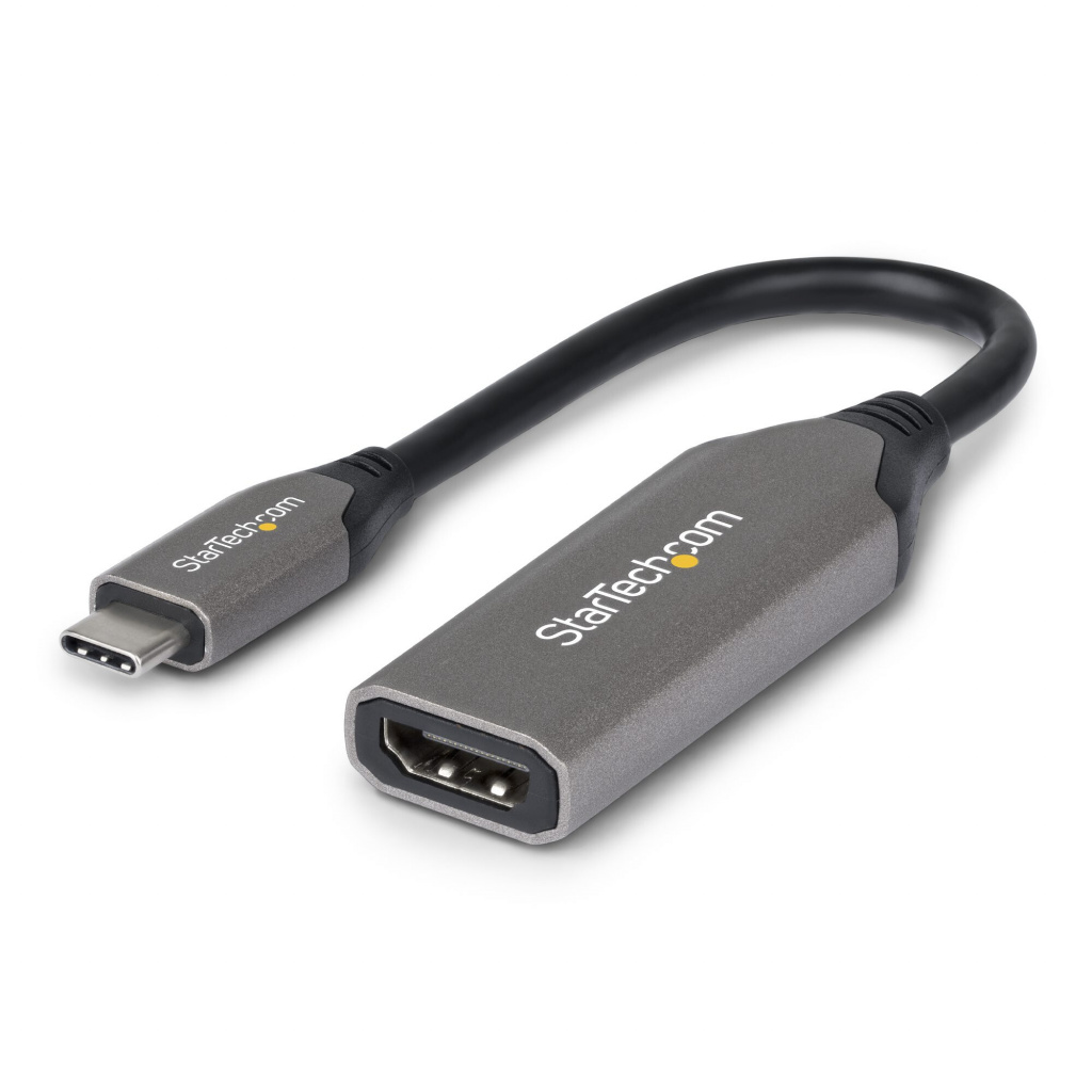 StarTech.com 112B-USBC-HDMI21 video cable adapter 0.2 m USB Type-C HDMI Type A (Standard) Grey - Image 2