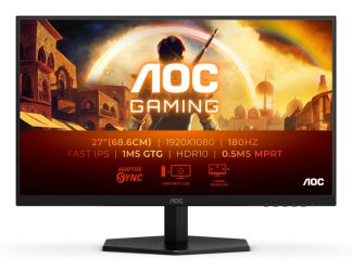 AOC G4 27G42E computer monitor 68.6 cm (27") 1920 x 1080 pixels Full HD LCD Black