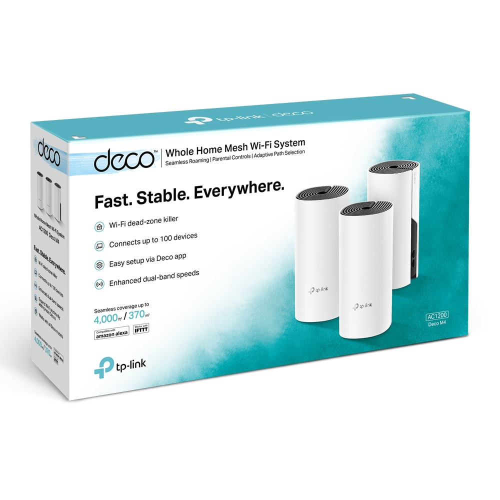 TP-Link AC1200 Whole Home Mesh Wi-Fi System, 3-Pack - Image 8