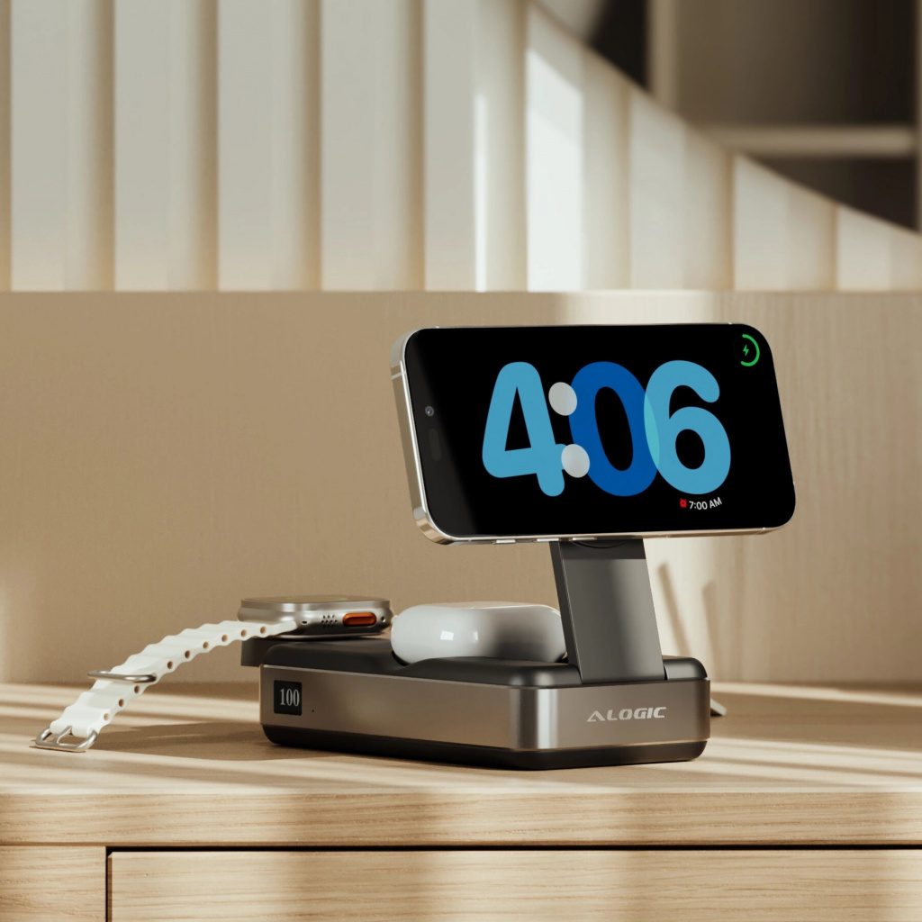 ALOGIC Roam 21,000mAh 6-in-1 Power Bank with Qi2 Fast Wireless and 100W USB-C Laptop Charging - Image 6