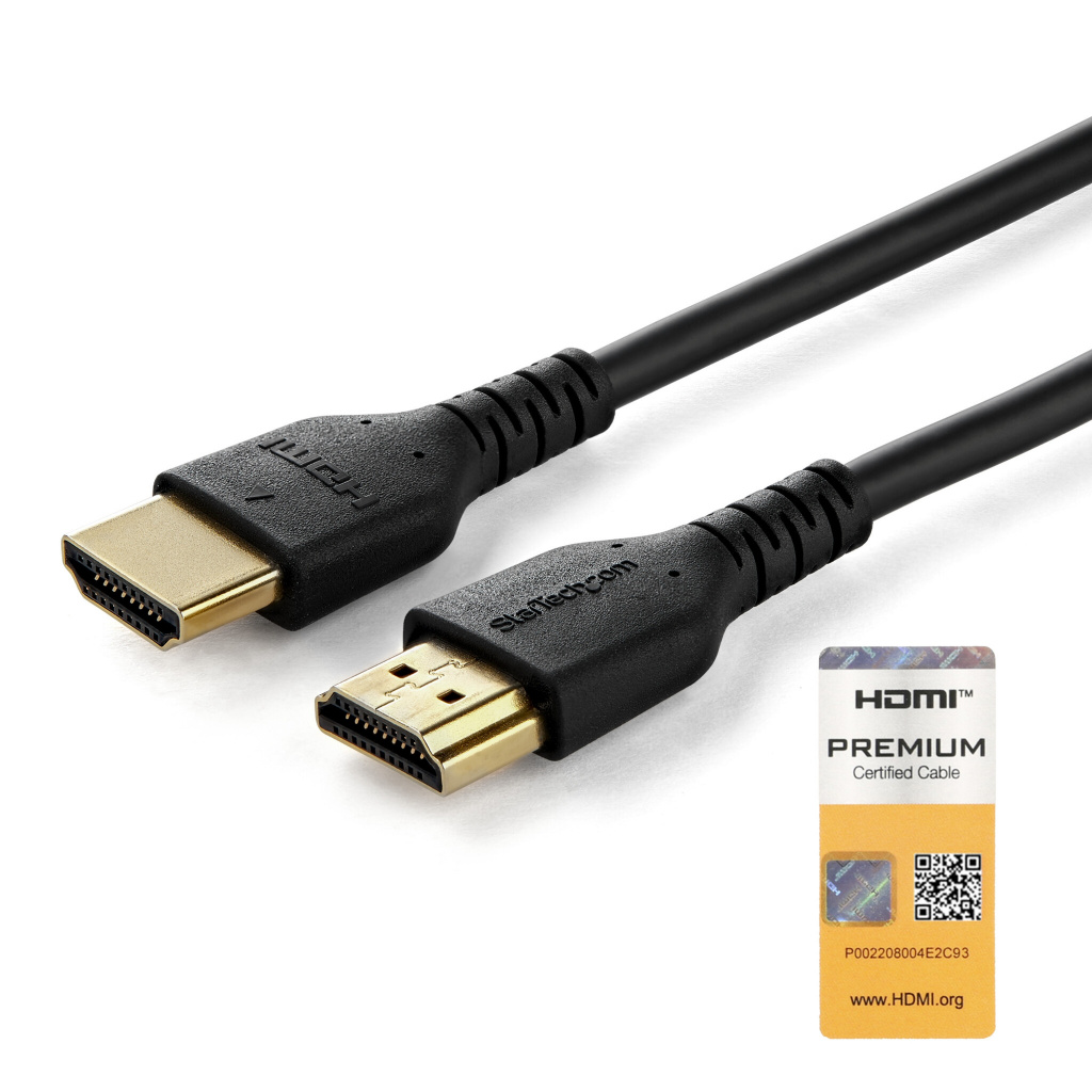 StarTech.com 5ft (1.5m) Slim HDMI 2.0 Cable, Flexible Premium Certified HDMI Cord with Ethernet, UHD 4K 60Hz HDR10, Durable Ara - Image 12