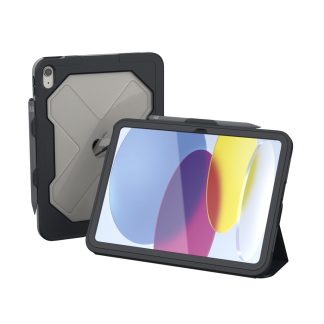 ZAGG Rugged Messenger Case Apple iPad 10.9" 10th Gen Charcoal - Bulk packaging with 20 pieces