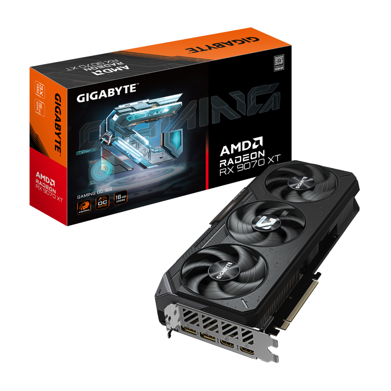 GIGABYTE Radeon RX 9070 XT GAMING 16G Graphics Card - 16GB GDDR6, 256bit, PCI-E 5.0, 2970 MHz Core Clock, 2 x DisplayPort 2.1a, - Image 9