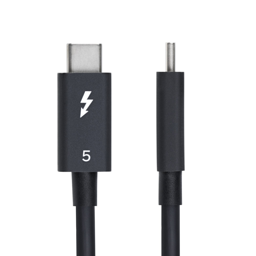 StarTech.com 2.6ft (80cm) Thunderbolt 5 Cable, 80Gbps/Up to 120Gbps, 240W PD, 8K 60Hz, Certified Thunderbolt Cable - Compatible - Image 2