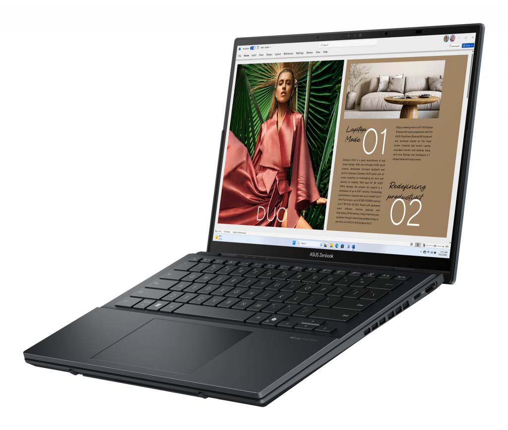 ASUS Zenbook Duo UX8406CA-PZ003W Intel Core Ultra 9 285H Hybrid (2-in-1) 35.6 cm (14") Touchscreen WQXGA+ 32 GB LPDDR5x-SDRAM 1 - Image 13