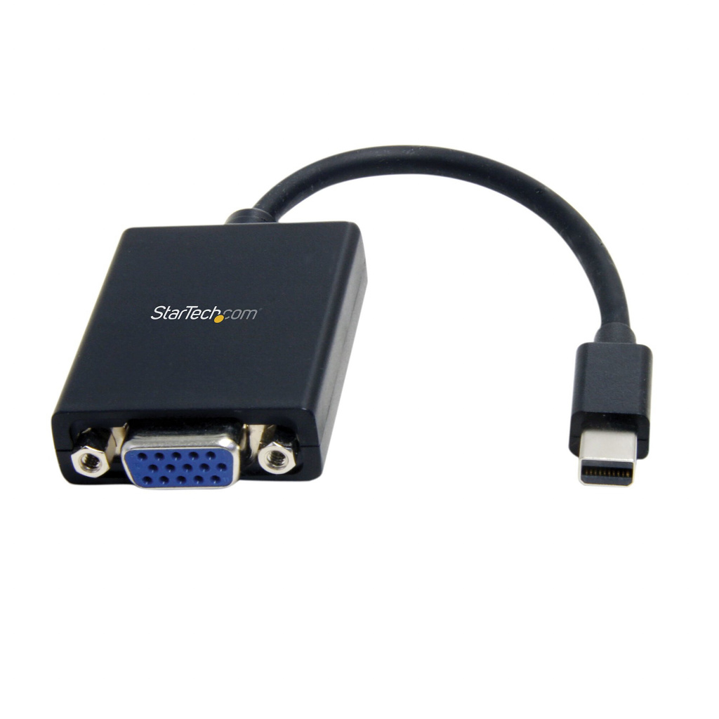 StarTech.com Mini DisplayPort to VGA Adapter - Active Mini DP to VGA Converter - 1080p Video - VESA Certified - mDP or Thunderb