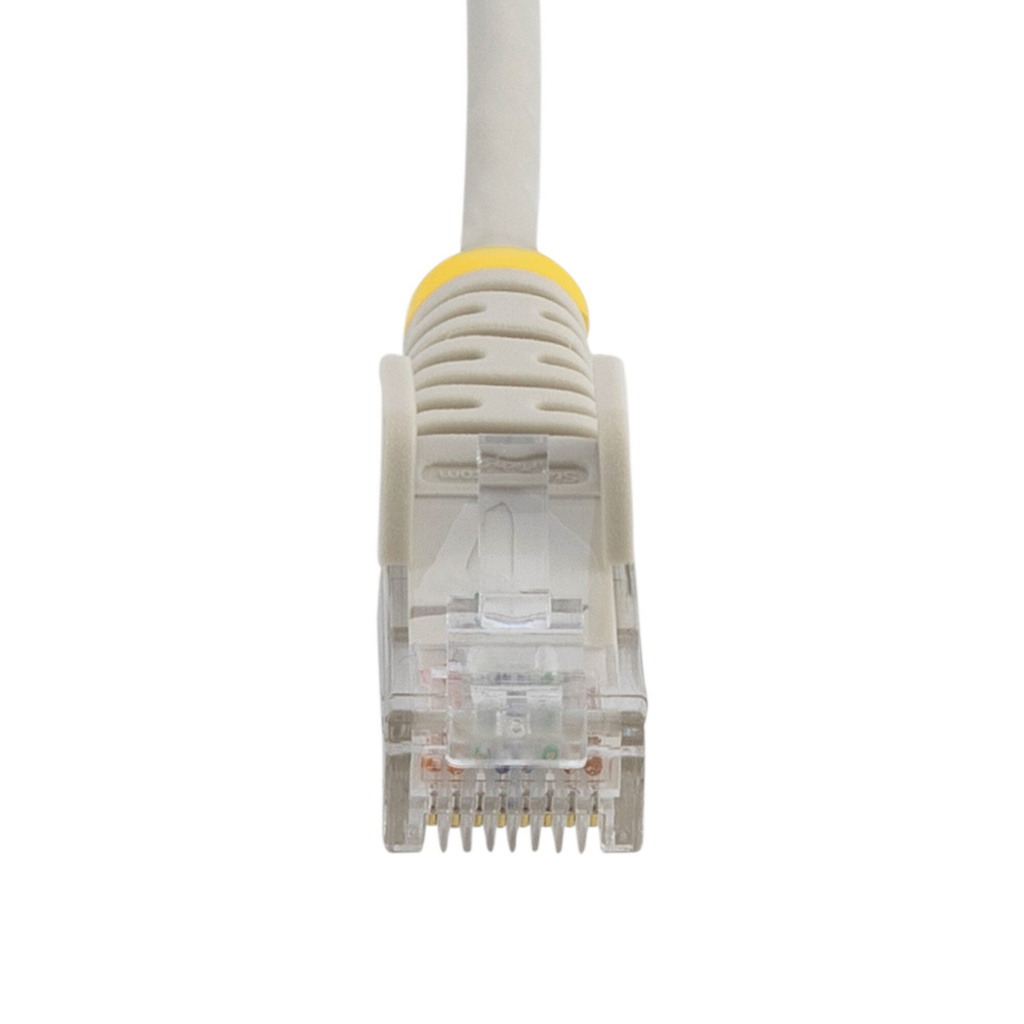 StarTech.com 10m Gray Slim CAT6 Ethernet Cable, Snagless, 100W PoE, UTP, LSZH, 28AWG Pure Bare Copper Wire, Slim RJ45 Network P - Image 4