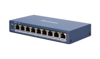 Hikvision Digital Technology HIKVISION 8PORT POE MANAGED SWITCH - 1 UPLINK