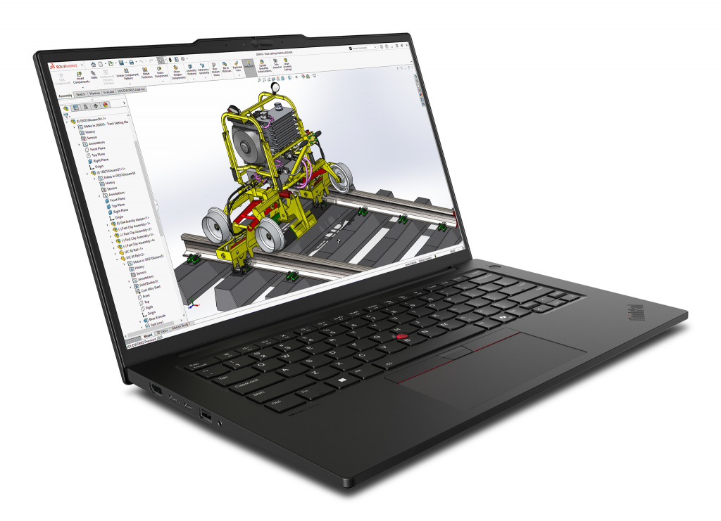 Lenovo ThinkPad P14s Gen 6 (Intel) Intel Core Ultra 7 255H Mobile workstation 36.8 cm (14.5") Touchscreen WUXGA 32 GB DDR5-SDRA - Image 3