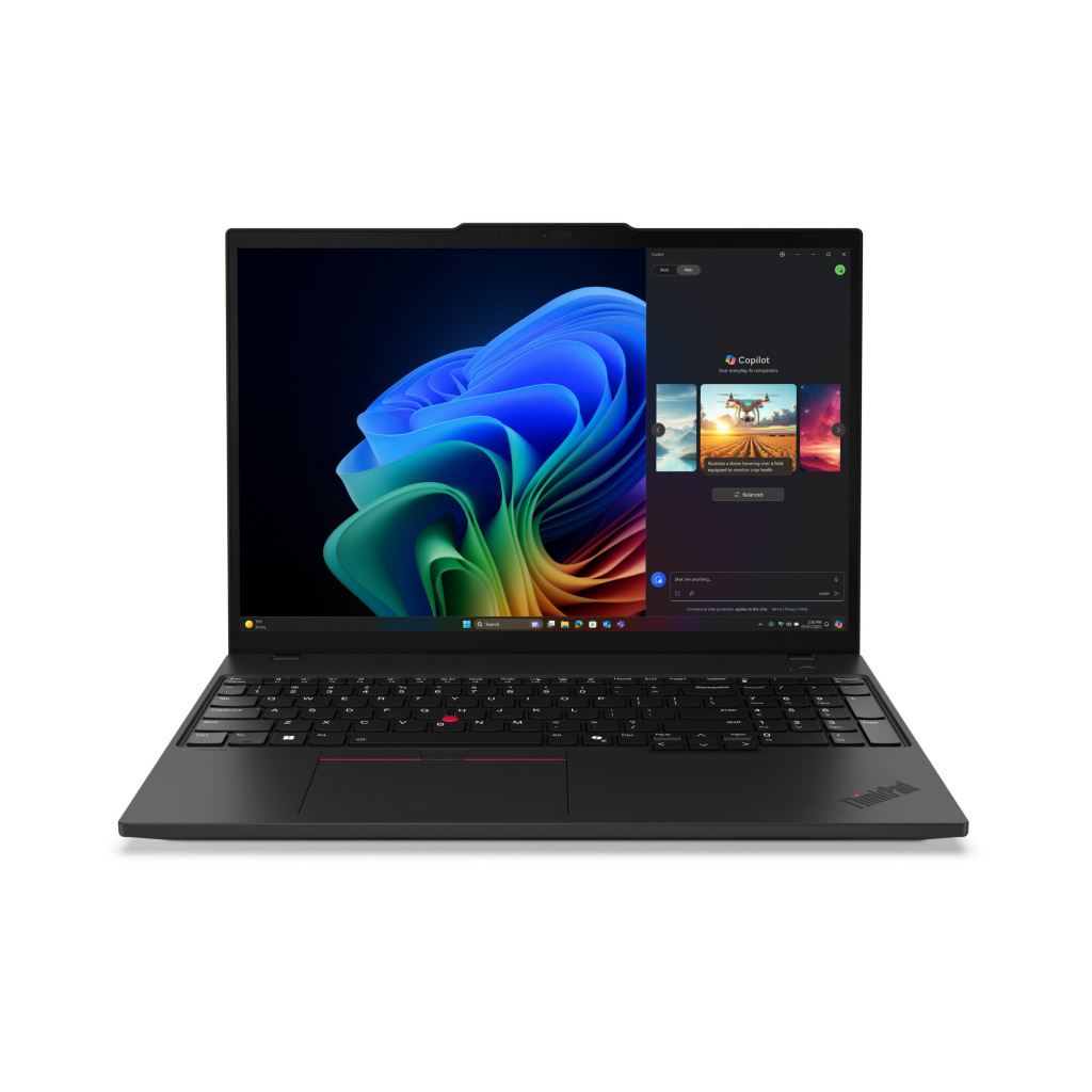 Lenovo ThinkPad T16 Gen 4 (AMD) Copilot+ PC AMD Ryzen AI 7 PRO 350 Laptop 40.6 cm (16") Touchscreen WUXGA 32 GB DDR5-SDRAM 512