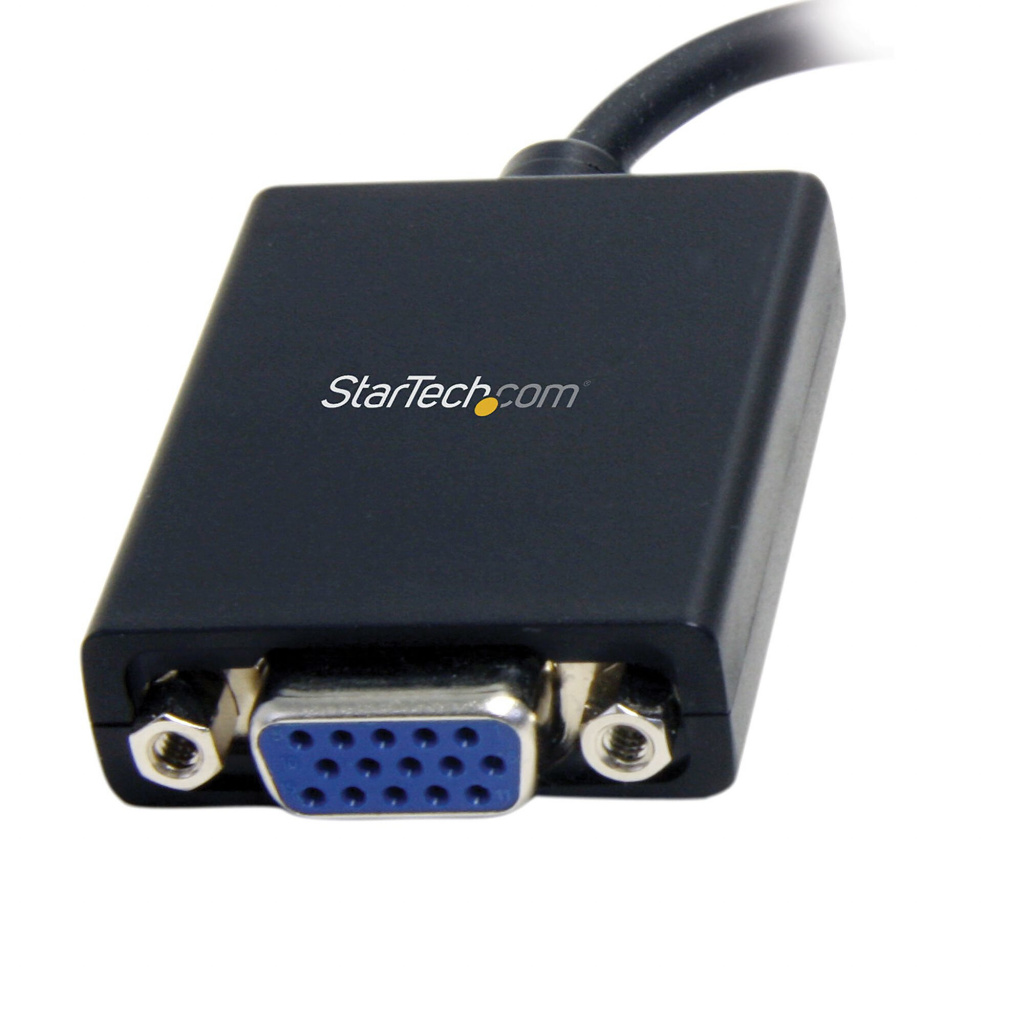 StarTech.com Mini DisplayPort to VGA Adapter - Active Mini DP to VGA Converter - 1080p Video - VESA Certified - mDP or Thunderb - Image 2