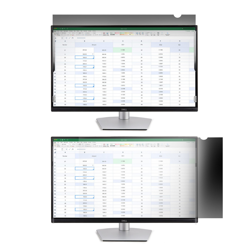 StarTech.com 19.5-inch 16:9 Computer Monitor Privacy Filter, Anti-Glare Privacy Screen w/51% Blue Light Reduction, Monitor Scree - Image 4