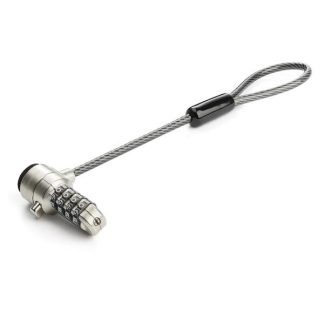 StarTech.com Universal Laptop Cable Lock Expansion Loop - 6” (15cm) Anti Theft 4-Digit Combination K-Slot Lock - Computer Sec