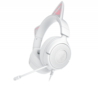RAZER KRAKEN KITTY V3 X - WIRED HEADSET WITH KITTY EARS - WHITE EDITION - FRML PACKAGING