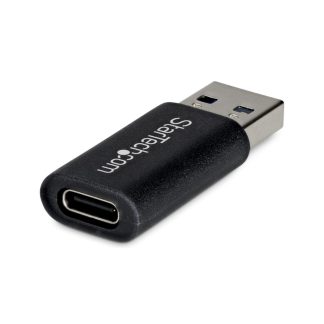 StarTech.com USB-A to USB-C Adapter, USB-A Male to USB-C Female Converter, USB 10Gbps, 5V 900mA, USB to USB C Adapter for USB-A