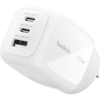 Belkin BoostCharge Pro 3-Port GaN Wall Charger