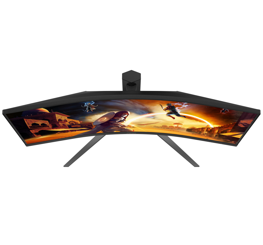 AOC G4 CU34G4 computer monitor 86.4 cm (34") 3440 x 1440 pixels Wide Quad HD LED Black, Red - Image 6
