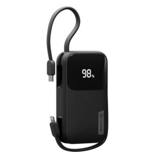 ALOGIC 10kmAh 20W Tand PB USB-C & lighting Blk